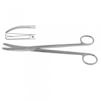 Sims Gynecological Scissor Curved Stainless Steel, 23 cm - 9"